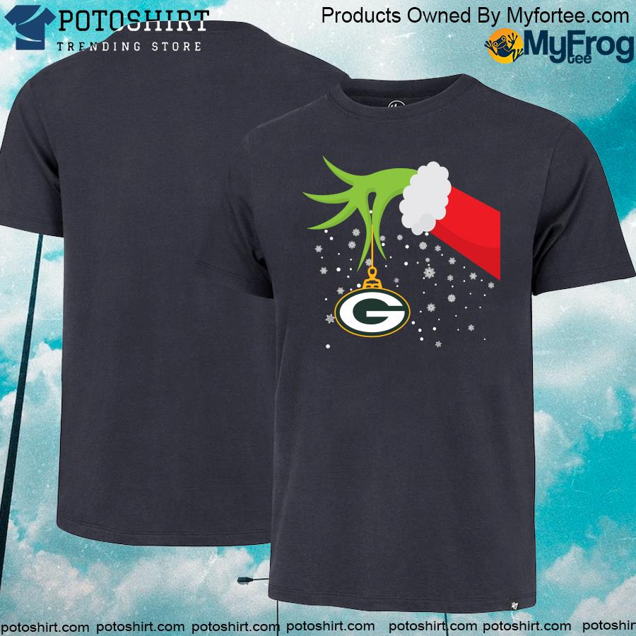 Grinch Hand Green Bay Packers Merry Christmas Shirt copy