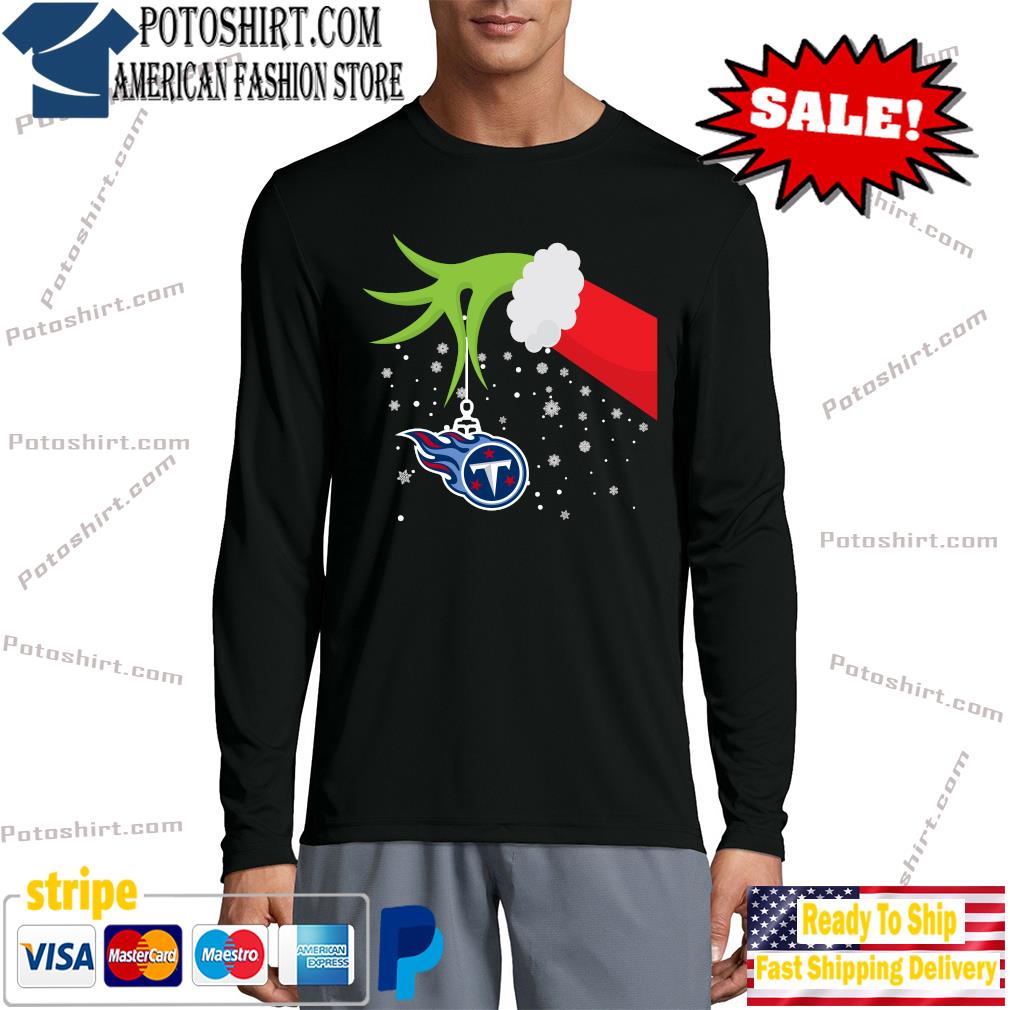 I Love Tennessee Titans NFL Grinch 3D Hoodie And Long Pants Set