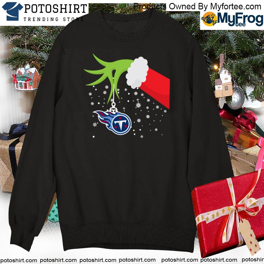 Tennessee Titans Santa Hat Christmas Light Shirt - Limotees