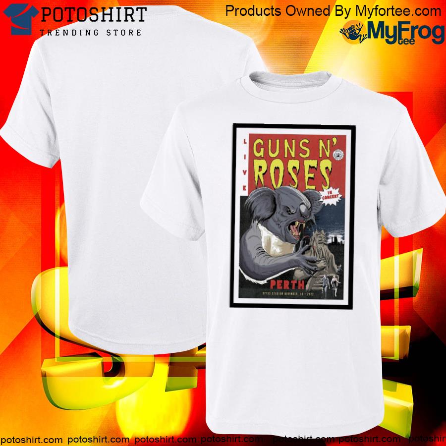 Guns N Roses 2022 Perth Australia shirt