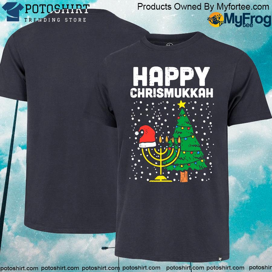 Happy Christmukkah Jewish Christmas Hanukkah Chanukah Sweater Shirt