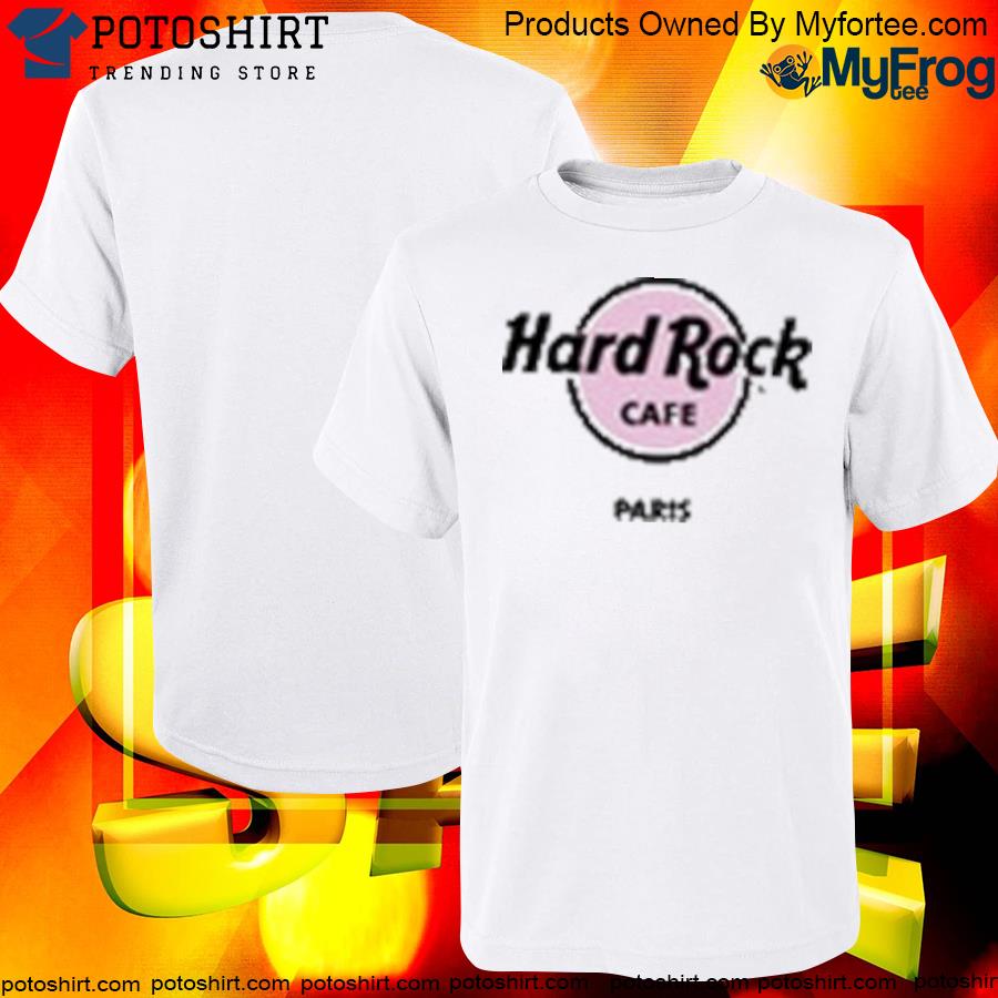Hard rock cafe paris logo shirt