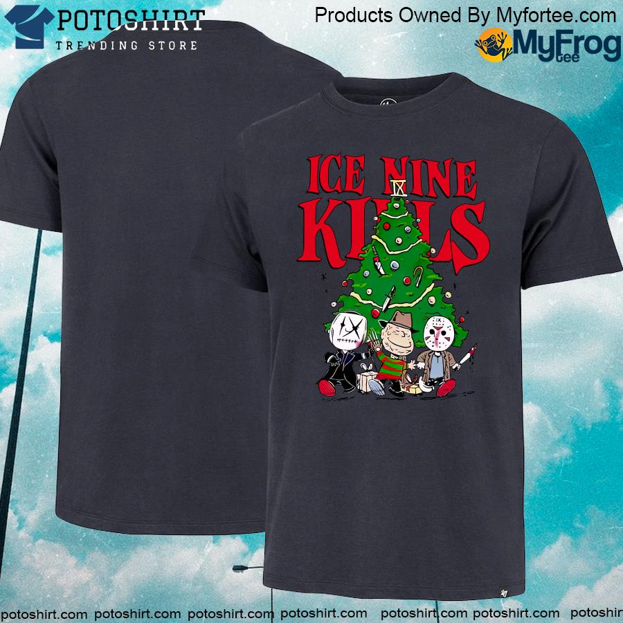 Ice nine kills the mistletoe tag Freddy and Jason merry Christmas 2022 t-shirt (1)