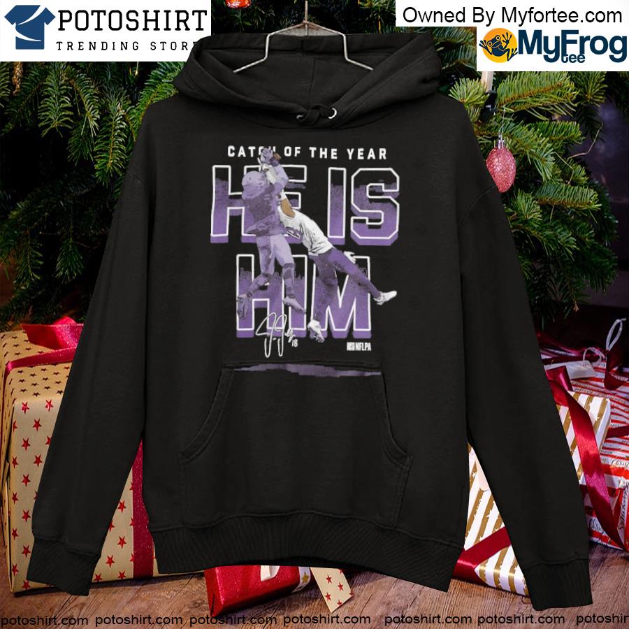Justin catch of the year justin jefferson Minnesota one handed catch s hoodie