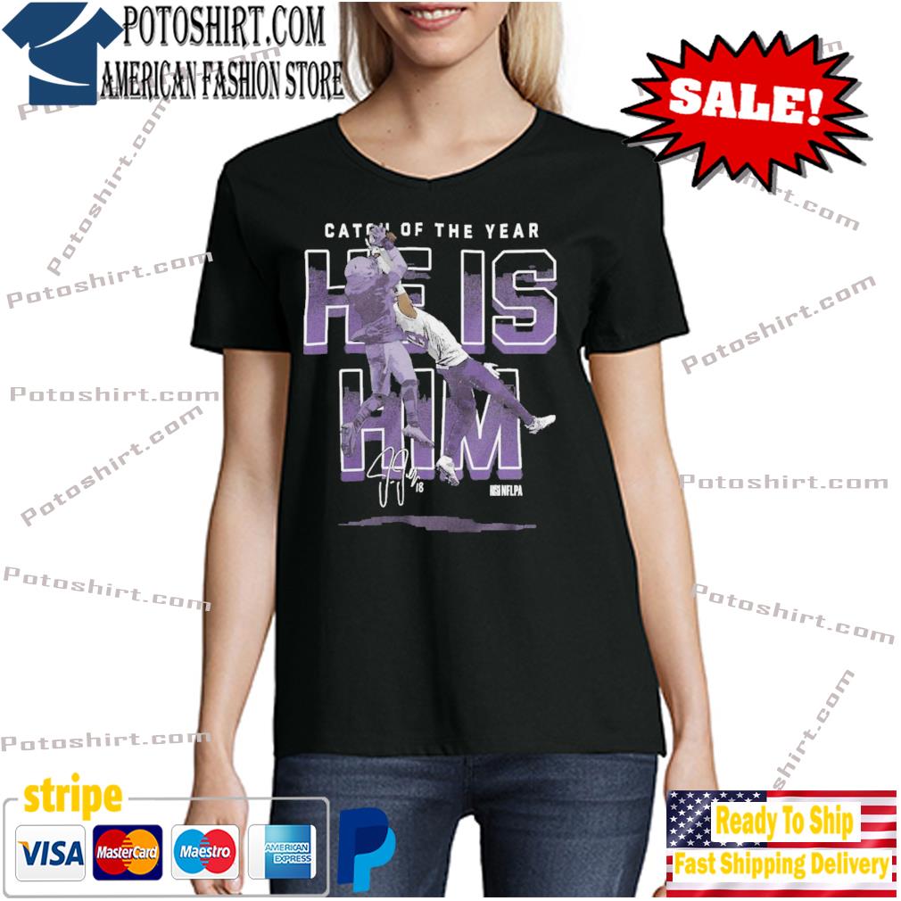 Justin Catch Of The Year T-Shirt woman den