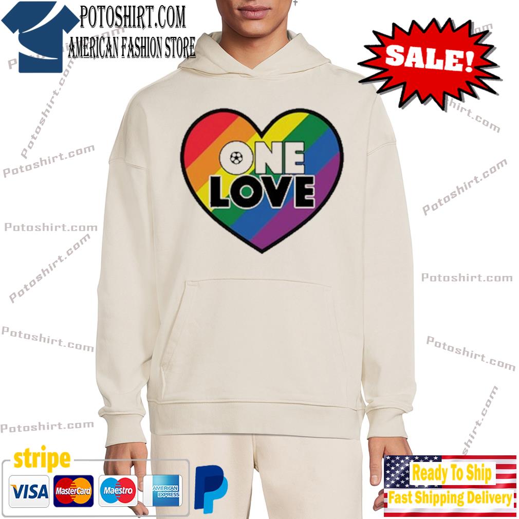 LGBTG One Love-Unisex T-Shirt hôdie trang