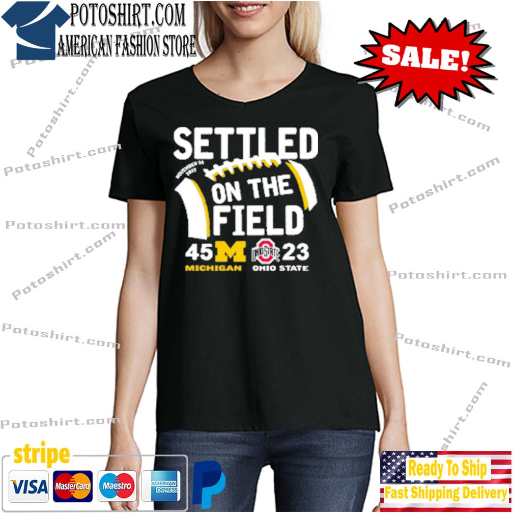 2022 Battle for the W Michigan Football vs. Ohio State only one leaves  undefeated shirt, hoodie, sweater, long sleeve and tank top