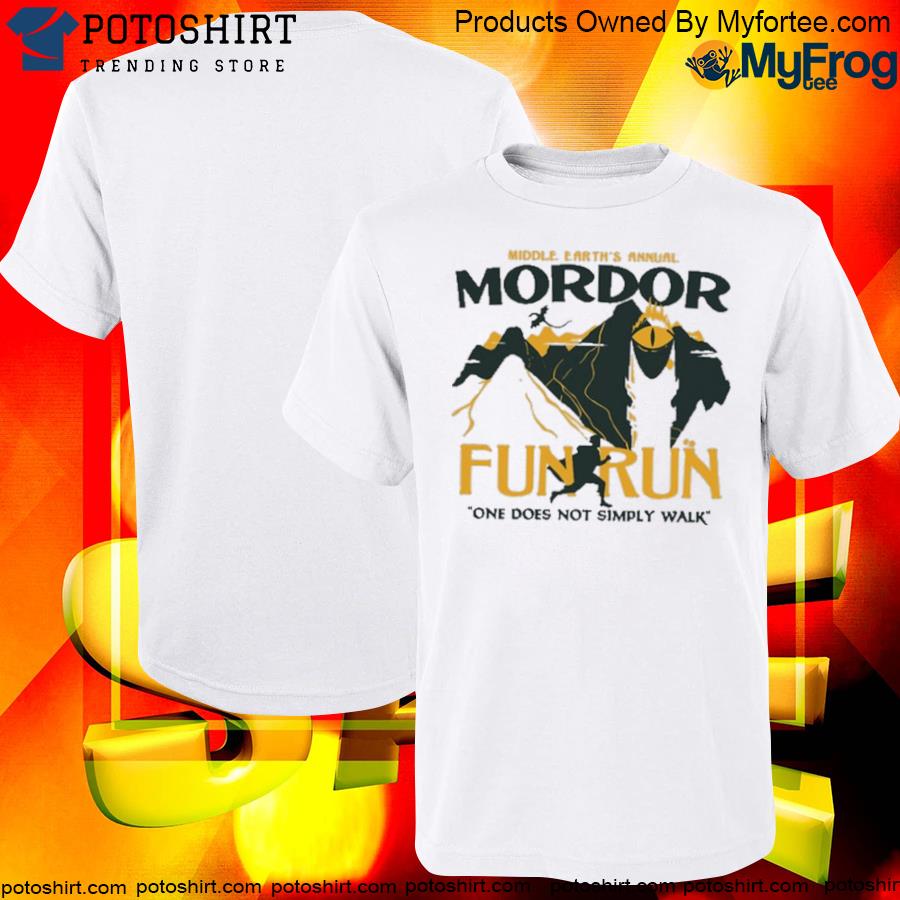 Middle Earths Annual Mordor Fun Run Limited Shirt