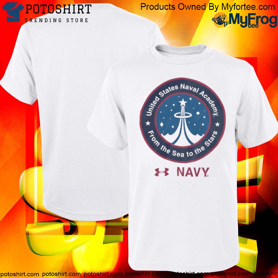 Midshipmen 2022 Special Games Logo NASA T-Shirt