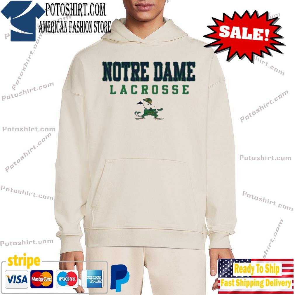 Notre Dame Lacrosse Shirt hôdie trang