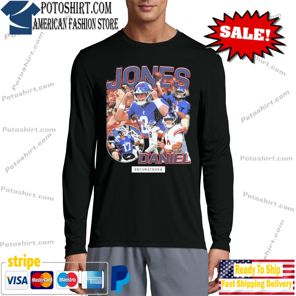 Official Daniel jones ny giants T-shirt, hoodie, tank top, sweater and long  sleeve t-shirt