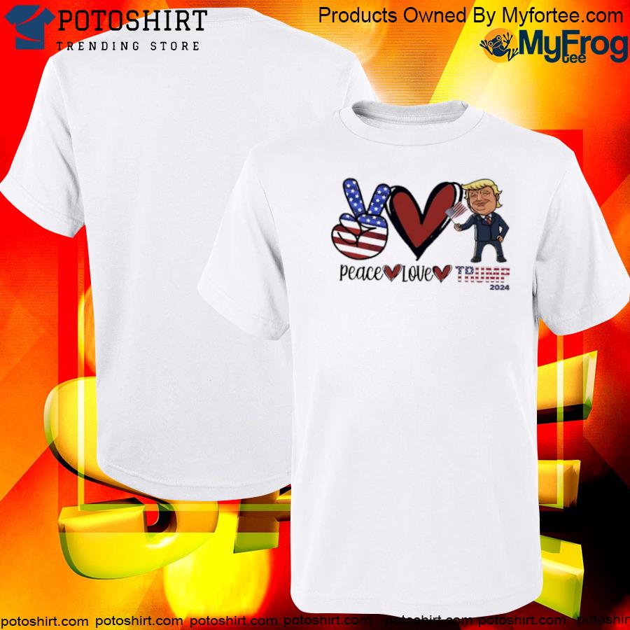 Officia peace love Trump 2024 shirt