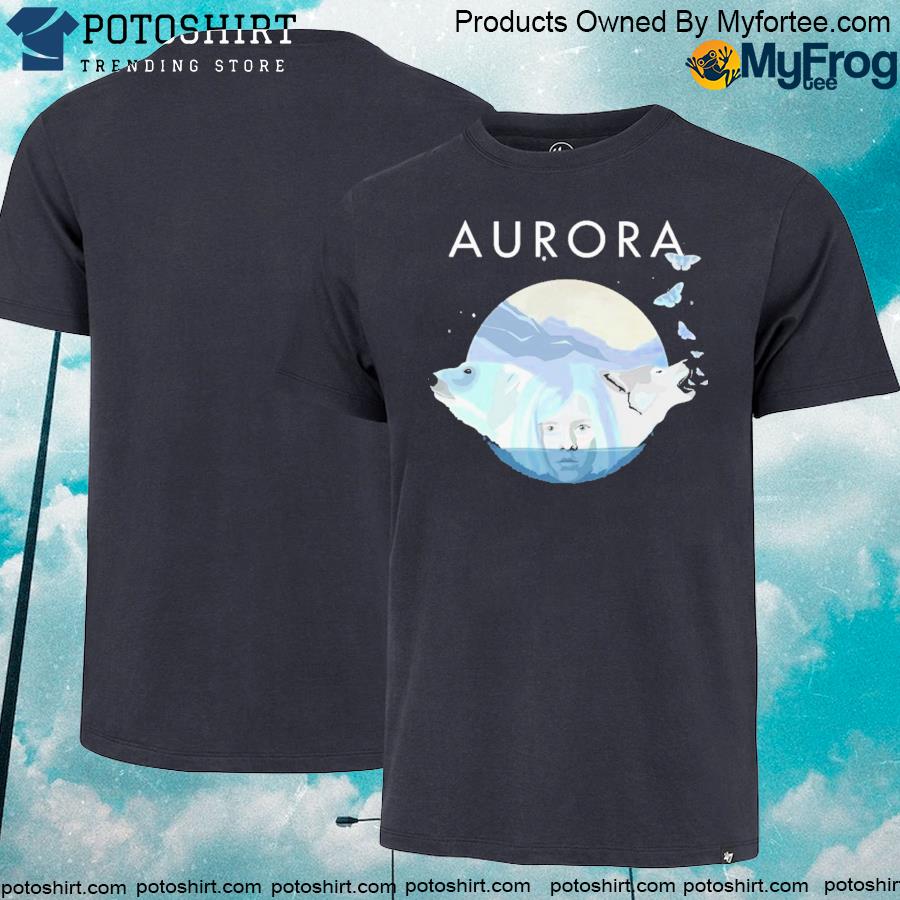 Official 2022 Top fanart aurora singer album cover shirt
