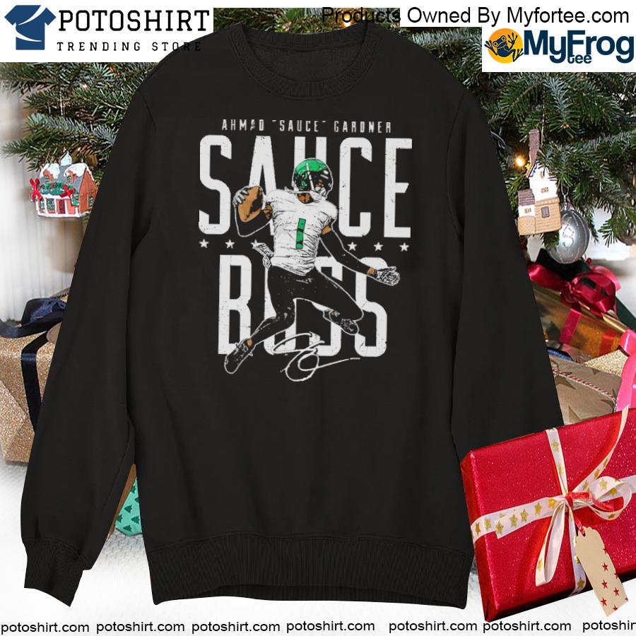 Official Ahmad Sauce Gardner New York Jets Sauce Boss Signature Shirt,  hoodie, sweater, long sleeve and tank top