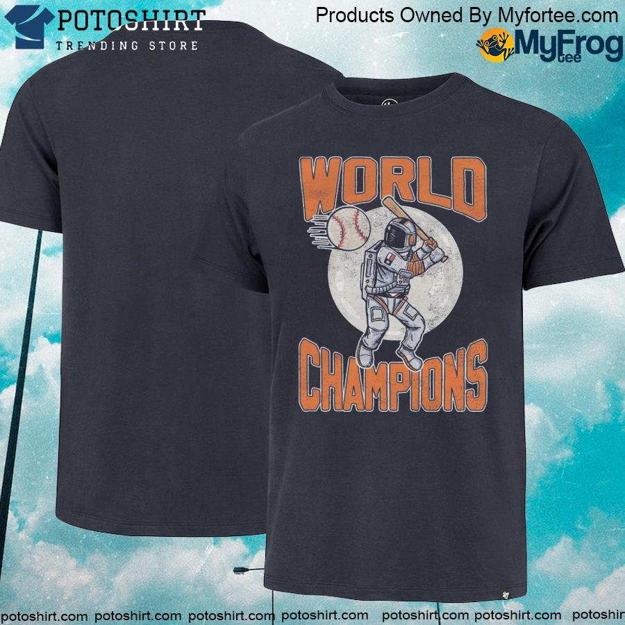 Official astronaut baseball world champions shirt