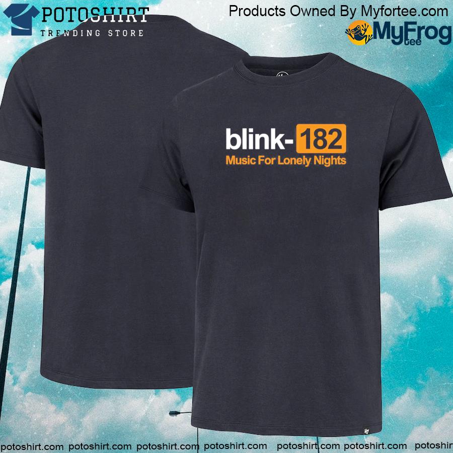 Official Blink-182 Lonely Nights T-shirt