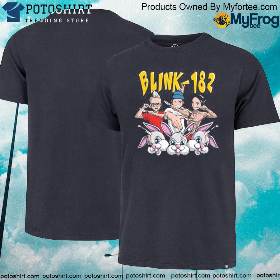 Official Blink-182 Throwing Knives Shirt