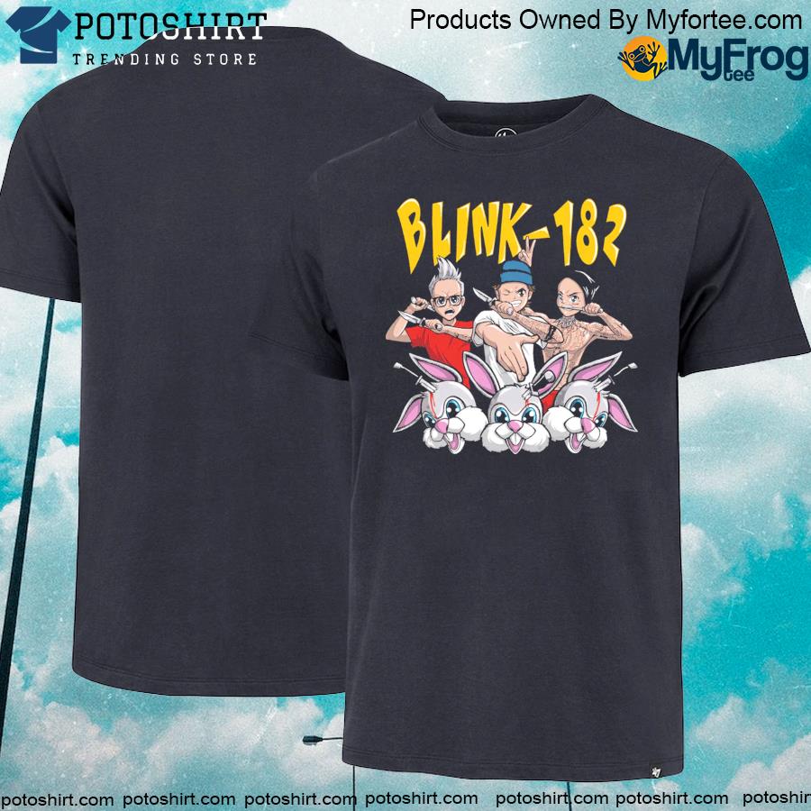 Official Blink-182 Throwing Knives T-shirt