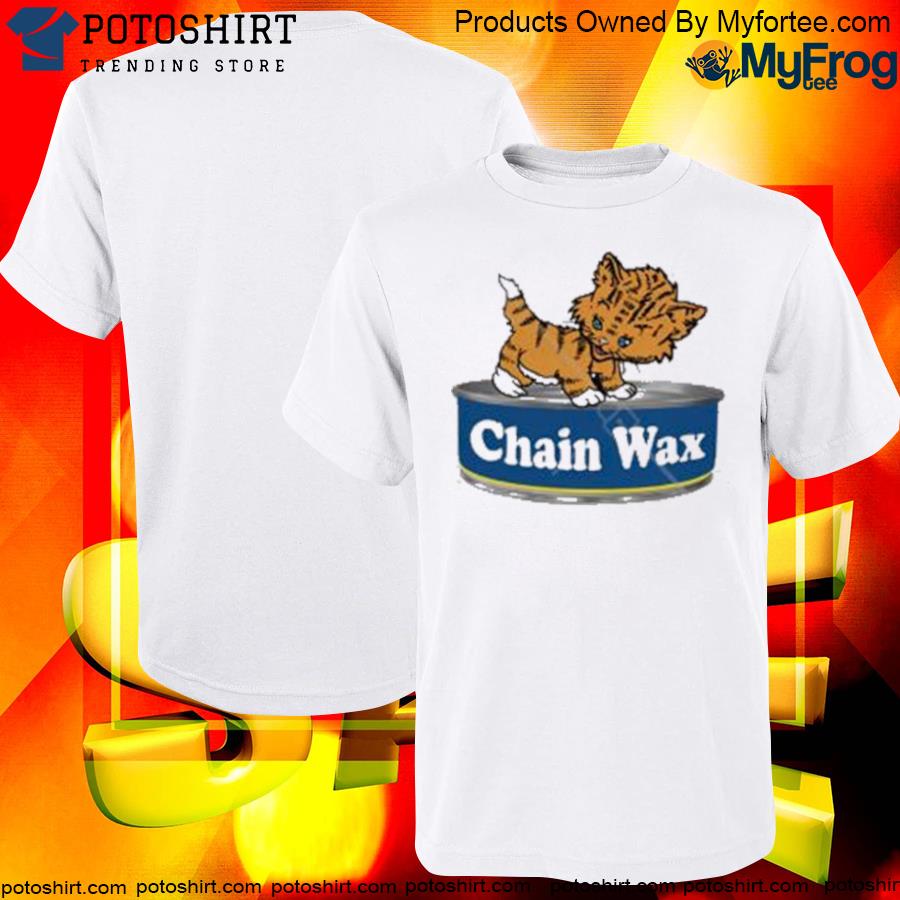 Official Cat chain wax shirt