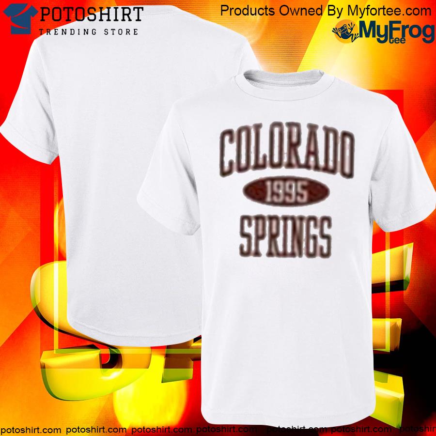 Official colorado 1995 2022 Springs shirt