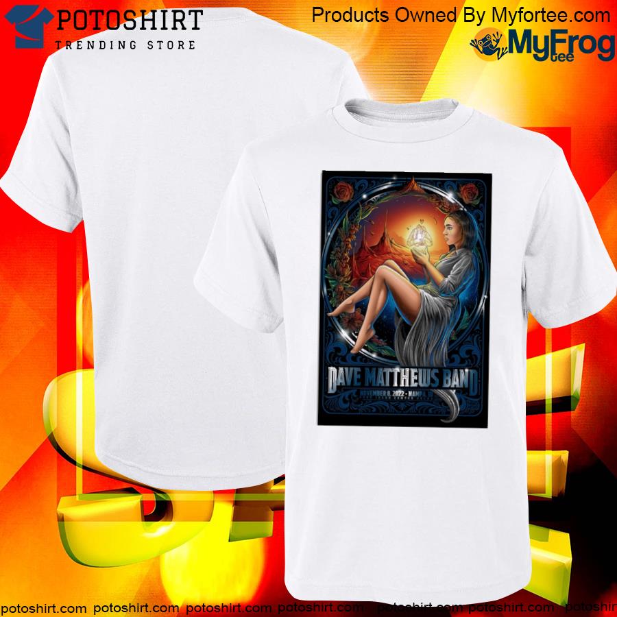 Official Dave matthews band ford Idaho center arena nampa I'd nov 8 2022 poster shirt