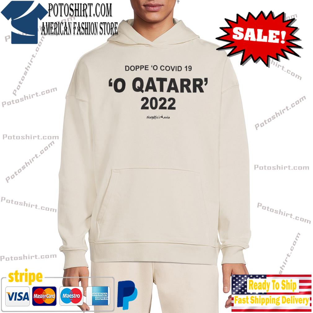Official Doppe O Covid 19 O Qatarr T-Shirt hôdie trang