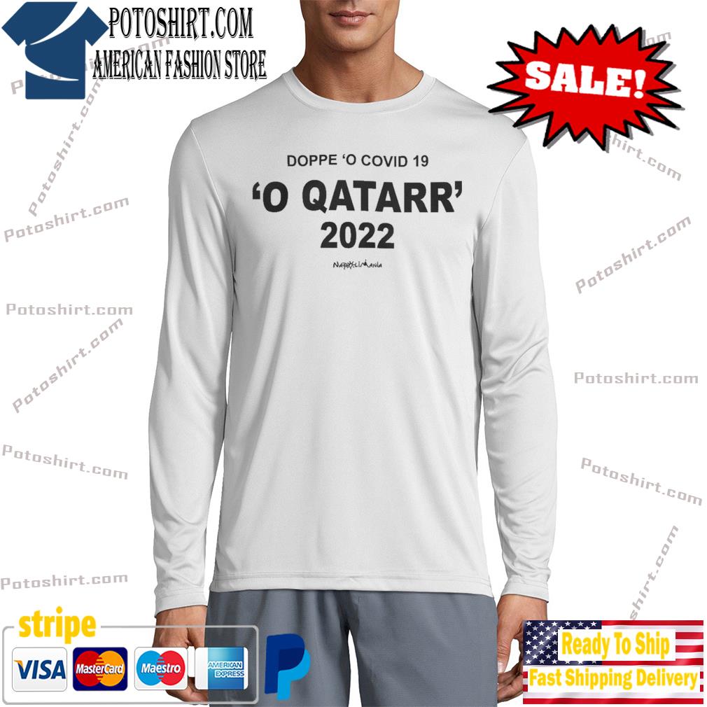 Official Doppe O Covid 19 O Qatarr T-Shirt long slevee