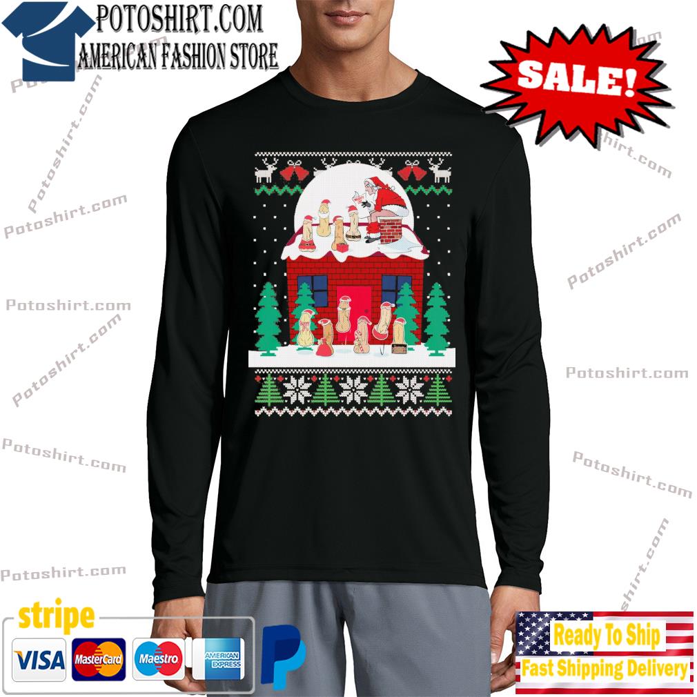 Official funny Dirty Santa Ugly Christmas Sweater longsleeve