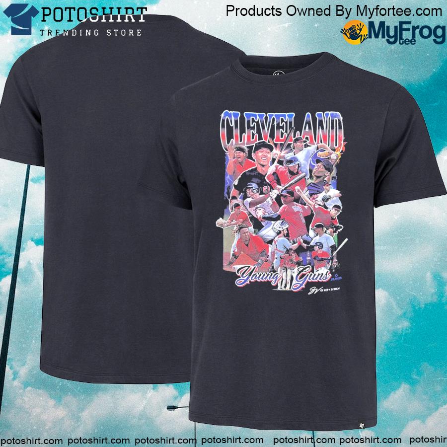 Official guardians Cleveland baseball young guns 2022 signatures shirt