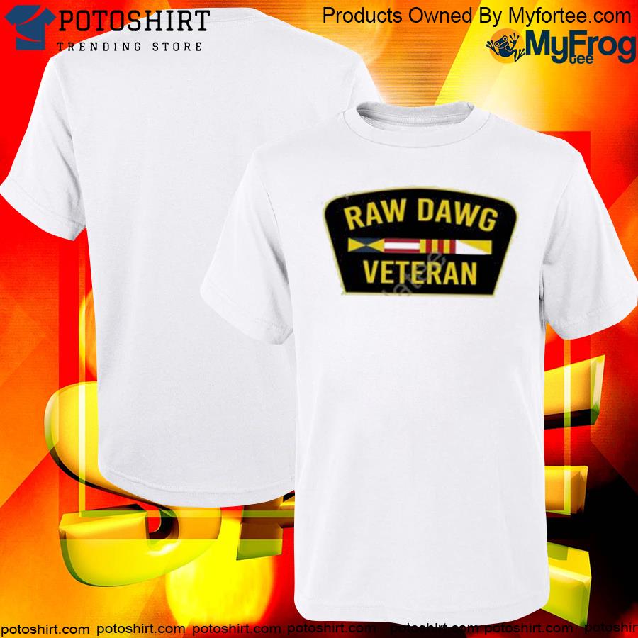 Official hoodville raw dawg veteran shirt