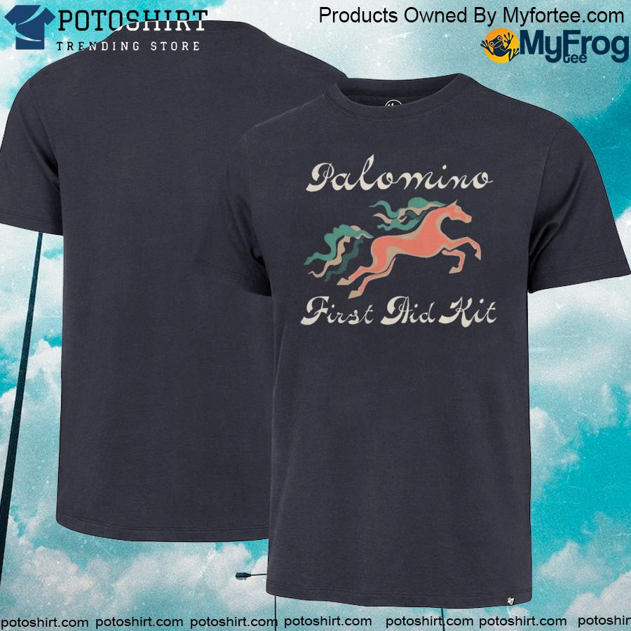 Official horse palomino first aid kit band merch shirt