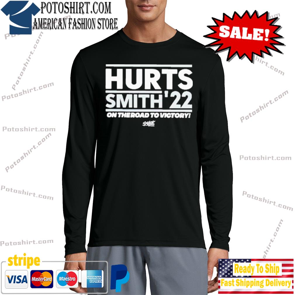 Official Hurts smith 22 on the road to victory longsleeve
