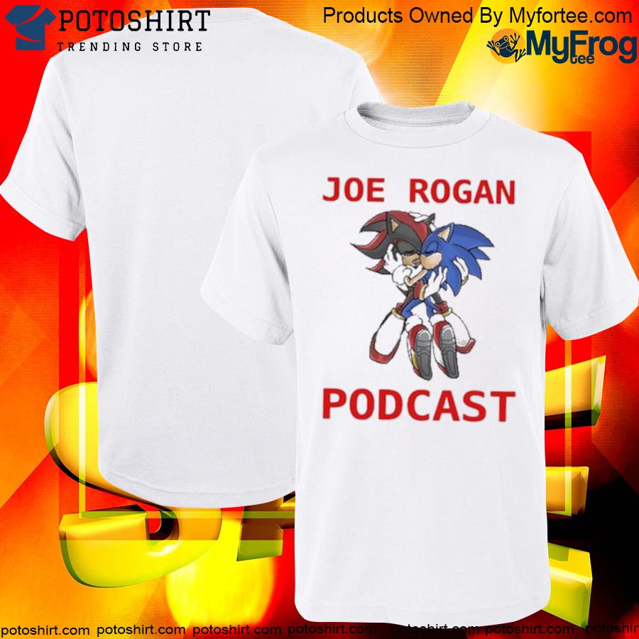 Official joe rogan podcast sonic shirt
