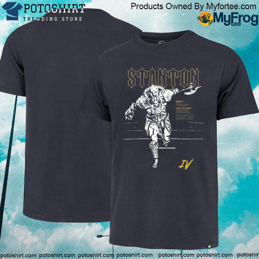 Official Johnny Stanton Stanton IV Path Of The Gridiron Barbarian Shirt