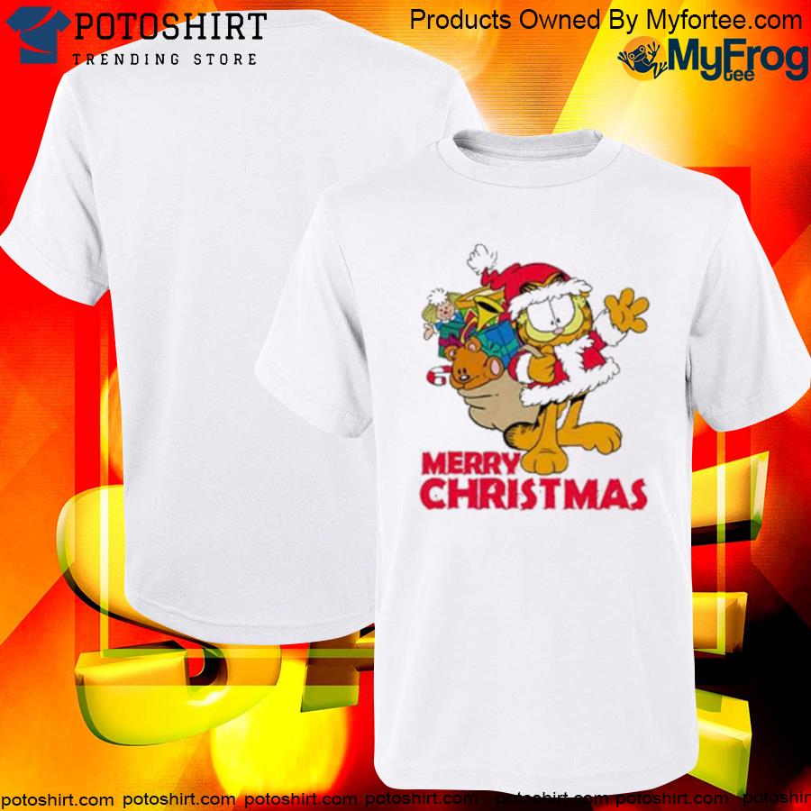 Official Merry Christmas Santa Garfield Matching Christmas shirt
