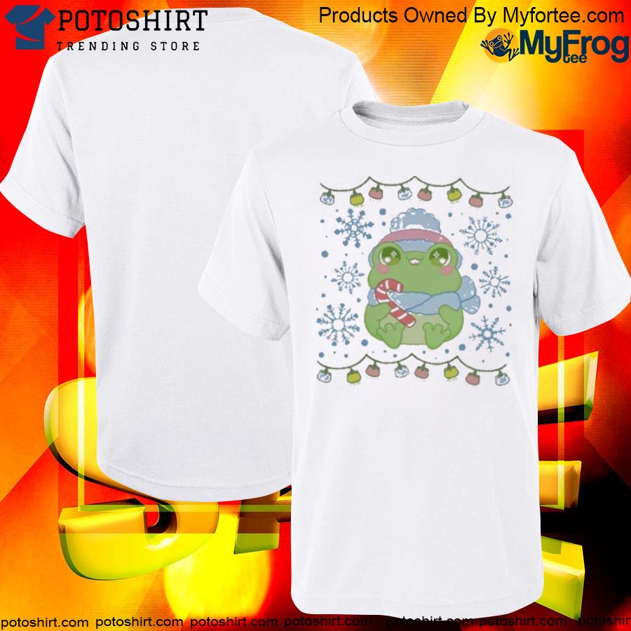 Official merry Frogmas Christmas Shirt