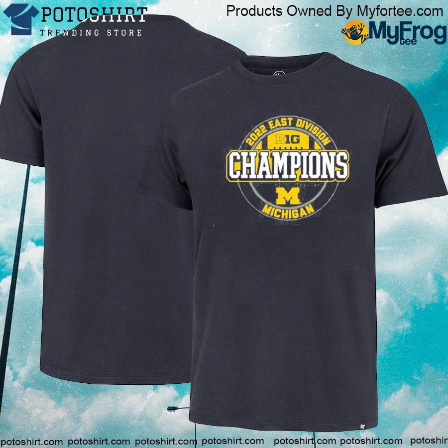 Official michigan big ten east champions shirt