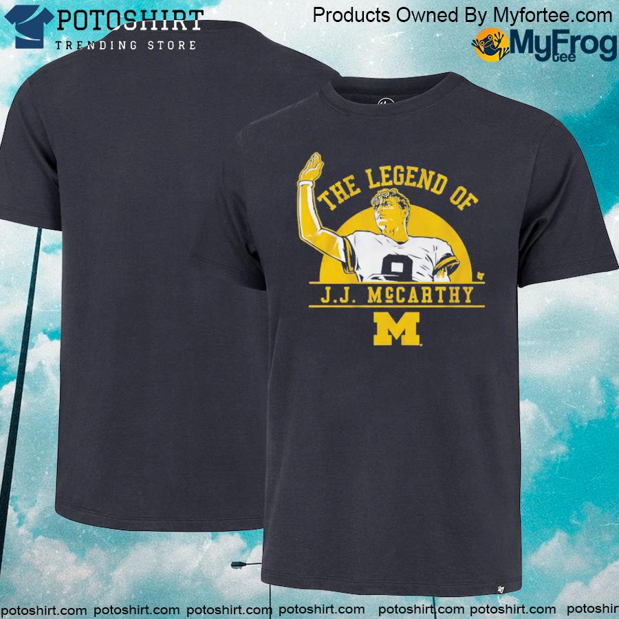 Official Michigan Football the legend of j.j. mccarthy shirt