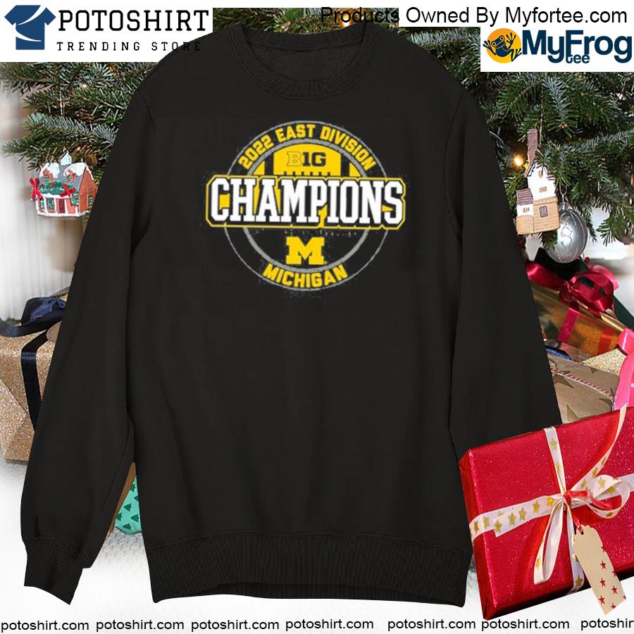 Official michigan Wolverines Big Ten East Champions s swearte