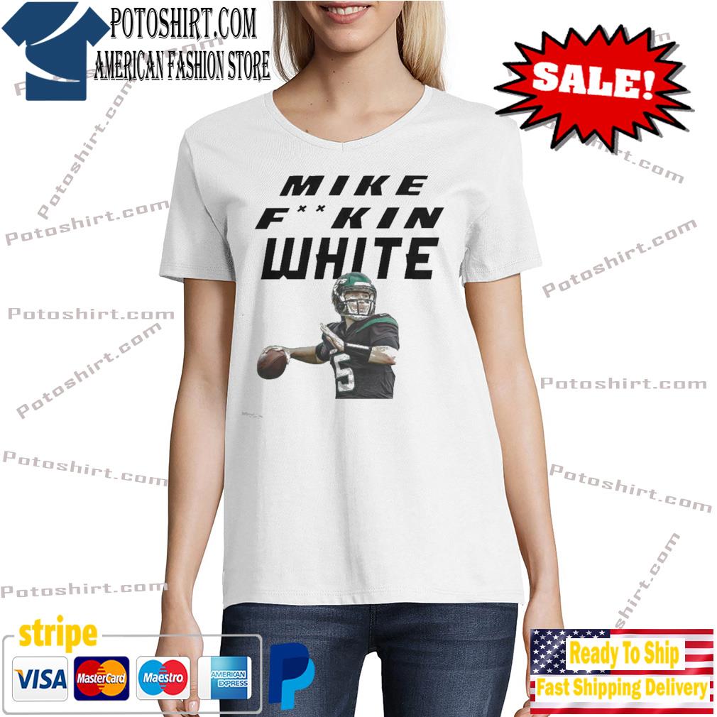 Mike F'n White Shirt Smack Apparel, Custom prints store