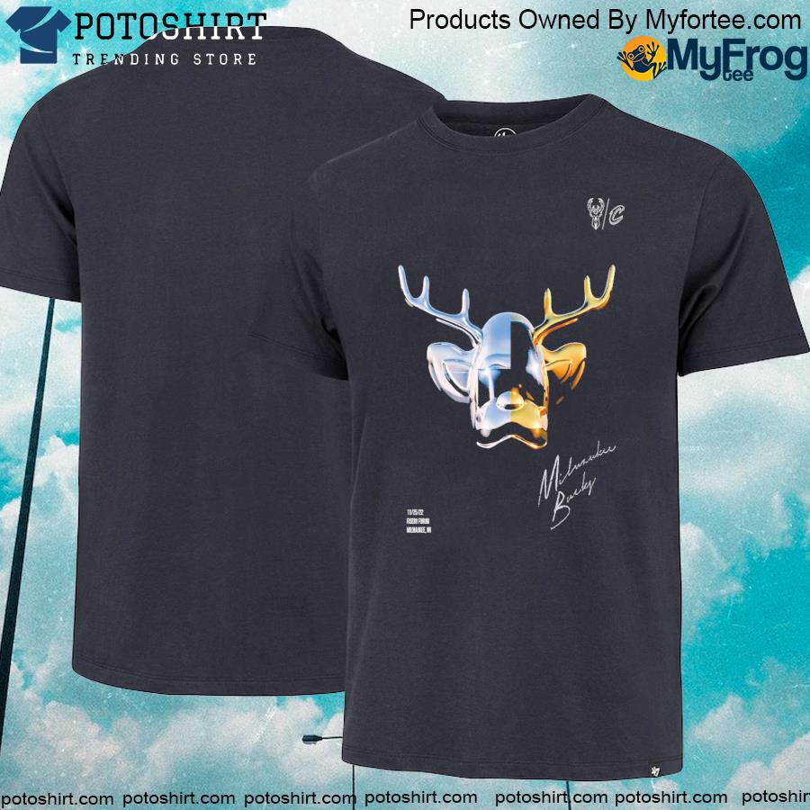 Official milwaukee bucks daft buck poster shirt