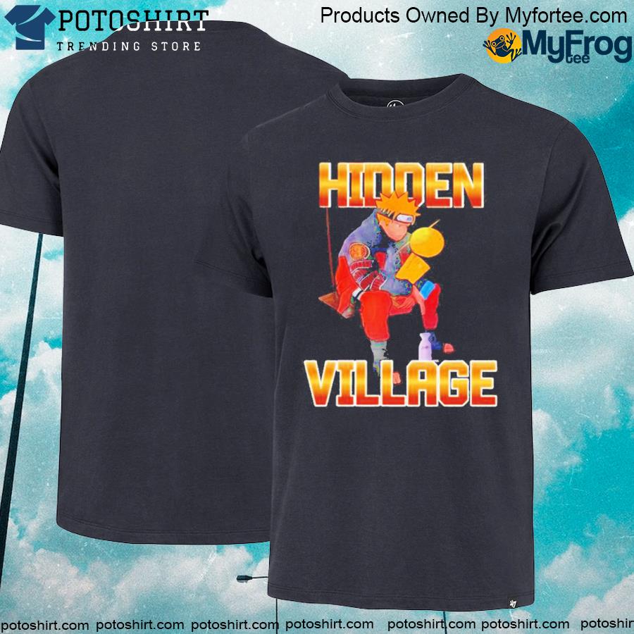 Official Naruto hidden village Shirt