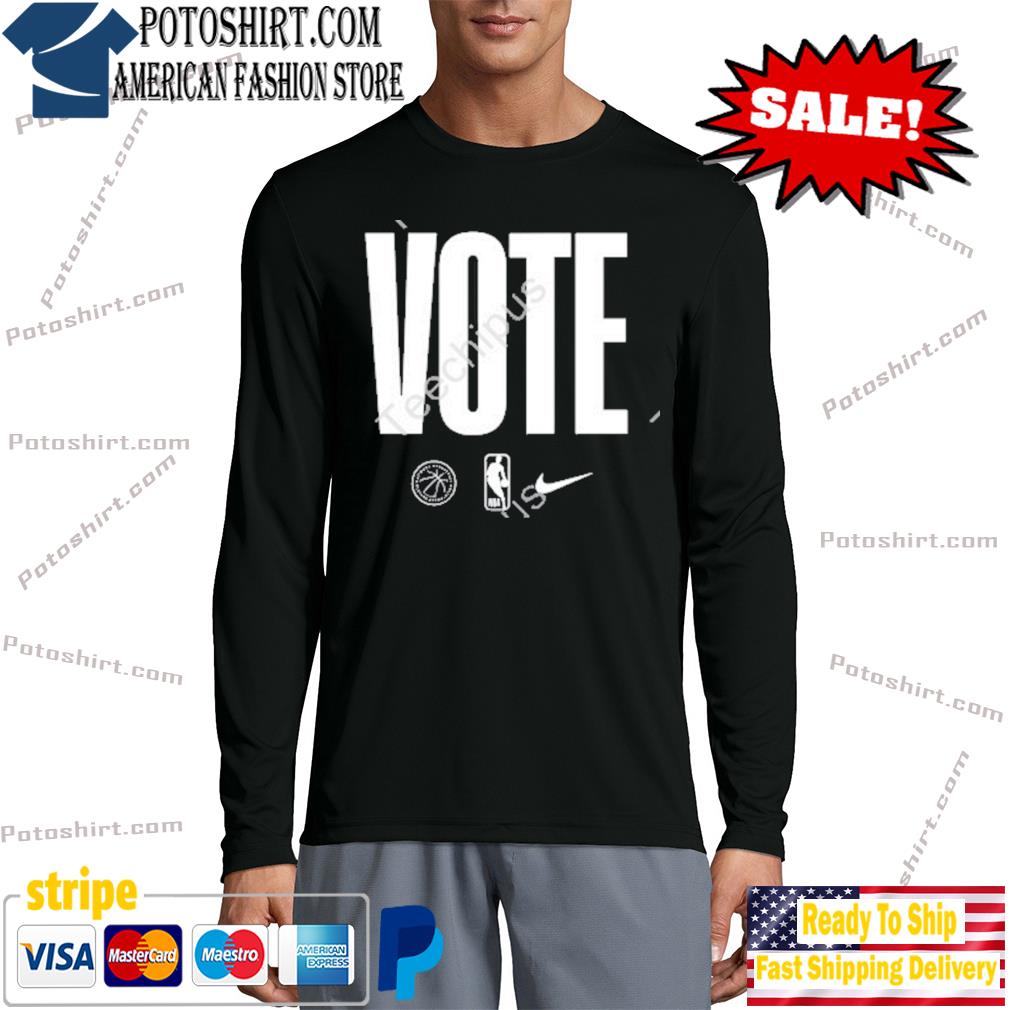 Nba Players Wearing Vote Shirt,Sweater, Hoodie, And Long Sleeved