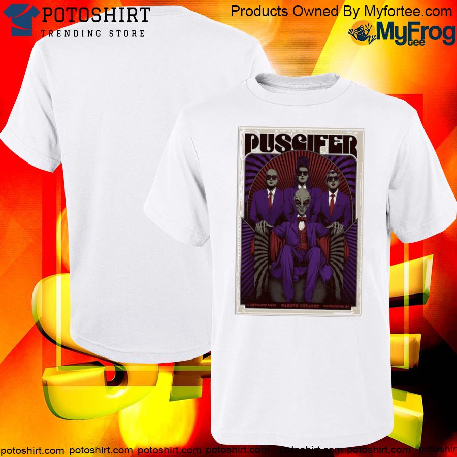 Official Puscifer at warner theatre Washington DC on nov 4 2022 poster shirt