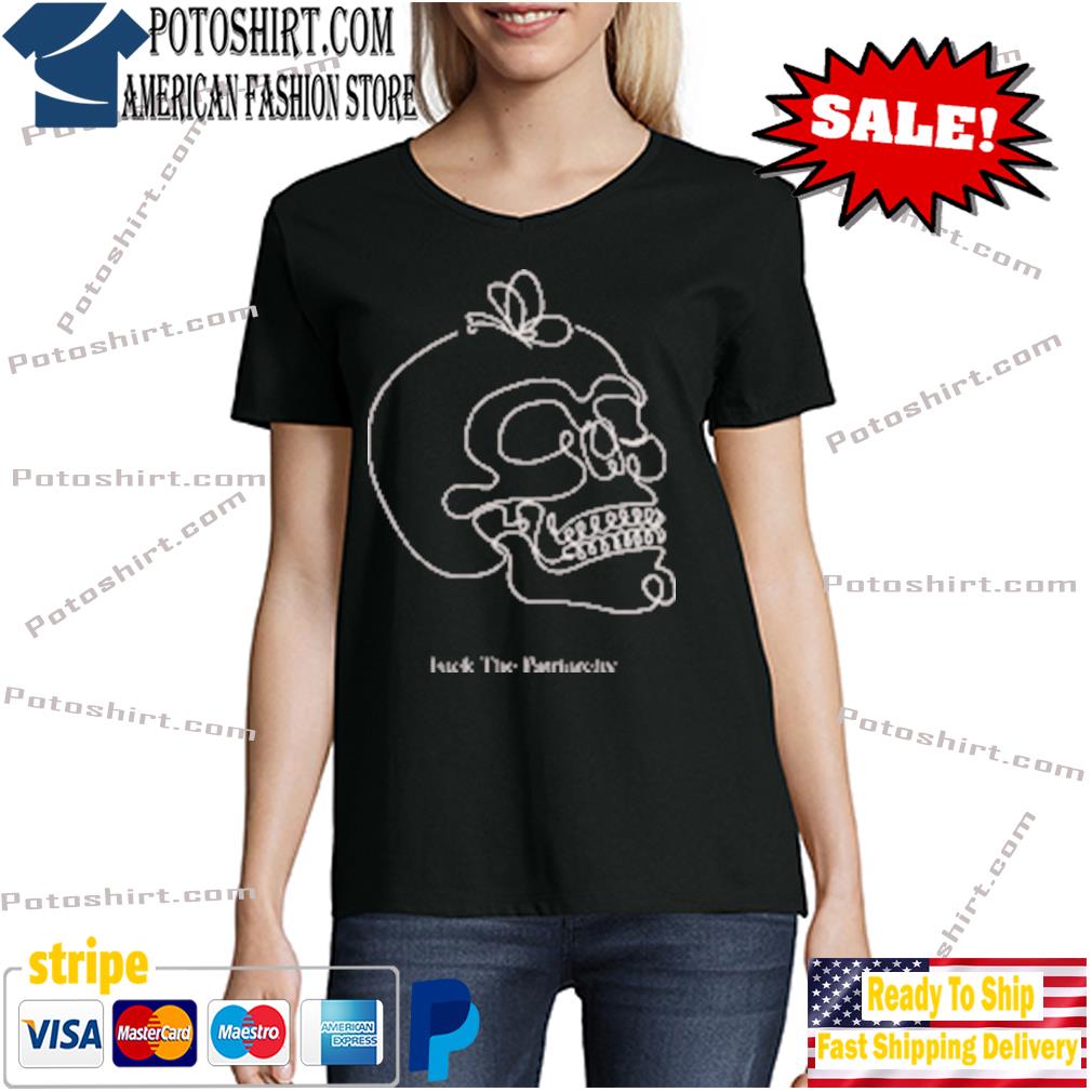 Qtcinderella Merch Fuck The Patriarchy Skull Tee Shirt