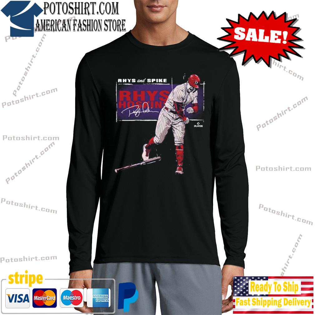 Official rhys Hoskins Philadelphia Rhys And Spike Signature Shirt, hoodie,  sweater, long sleeve and tank top