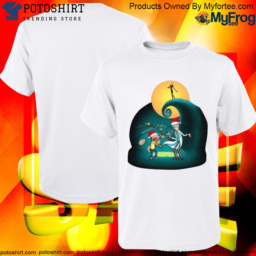 Official Rick and Morty Nightmare Before Christmas shirt