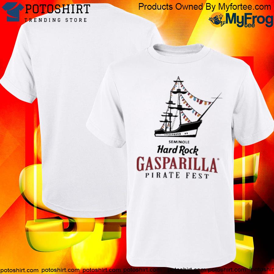 Official Seminole hard rock gasparilla pirate fest shirt
