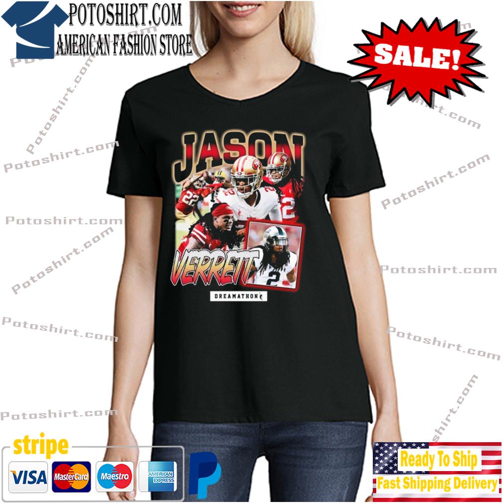 49ers Jason Verrett T-Shirt, Custom prints store