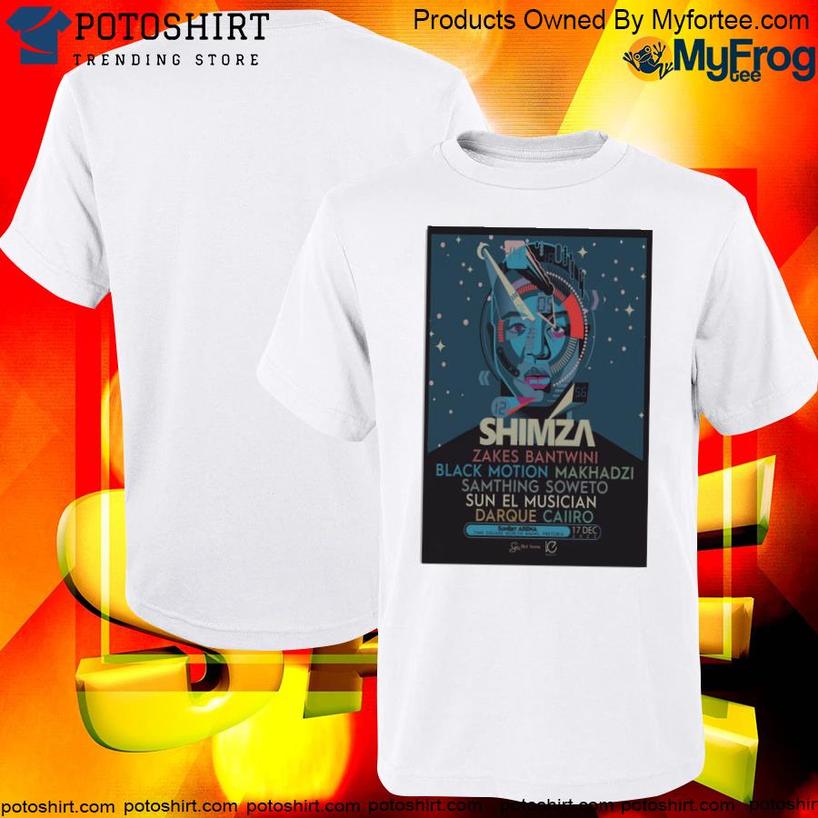 Official Shimza sun arena pretoria 17 december 2022 poster shirt